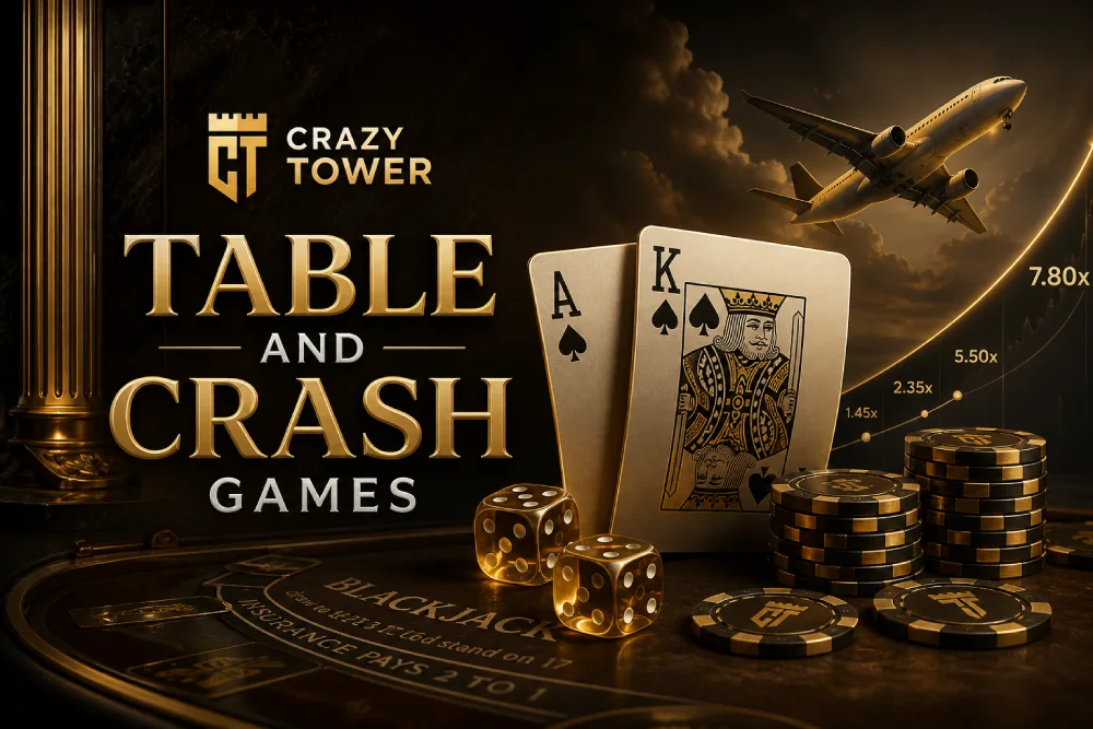 crazy tower table games